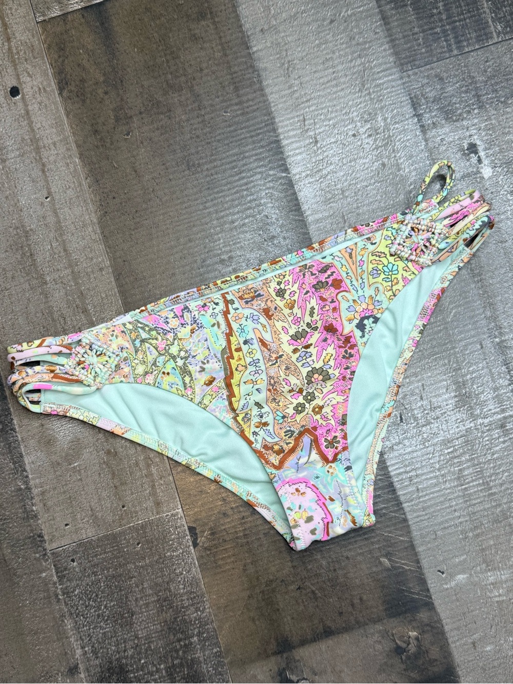 Victoria’s Secret Multicolored The Cheeky  Bikini Bottom size Small